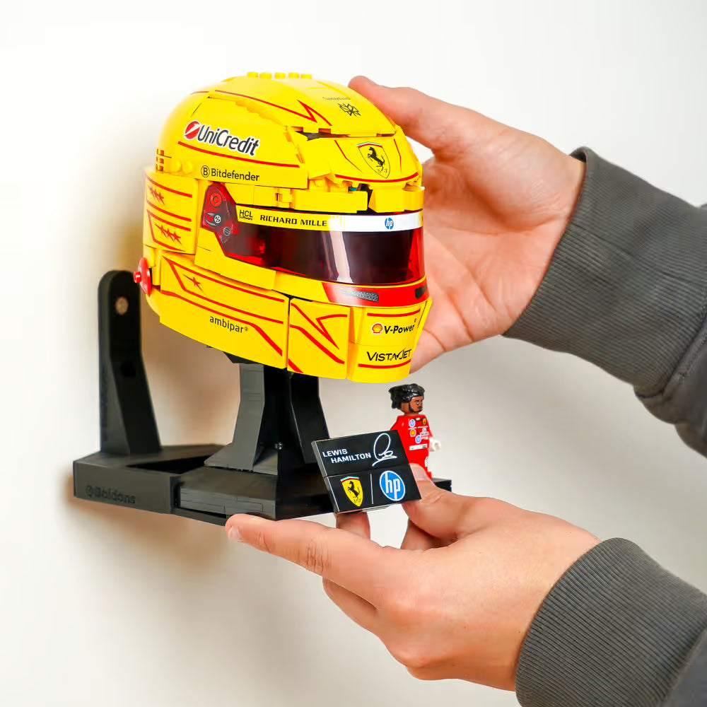Wandhalterung für LEGO Ferrari HP Lewis Hamilton Helm | 43022
