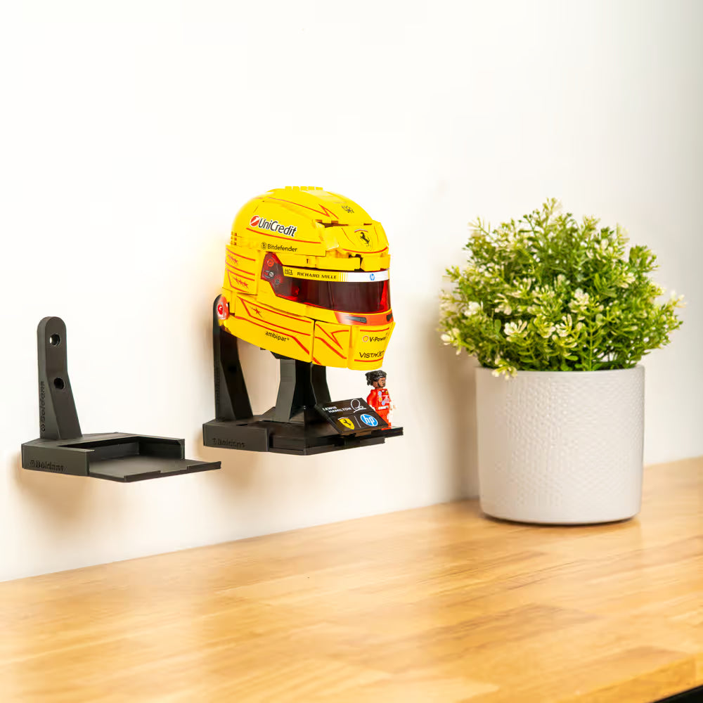 Wandhalterung für LEGO Ferrari HP Lewis Hamilton Helm | 43022