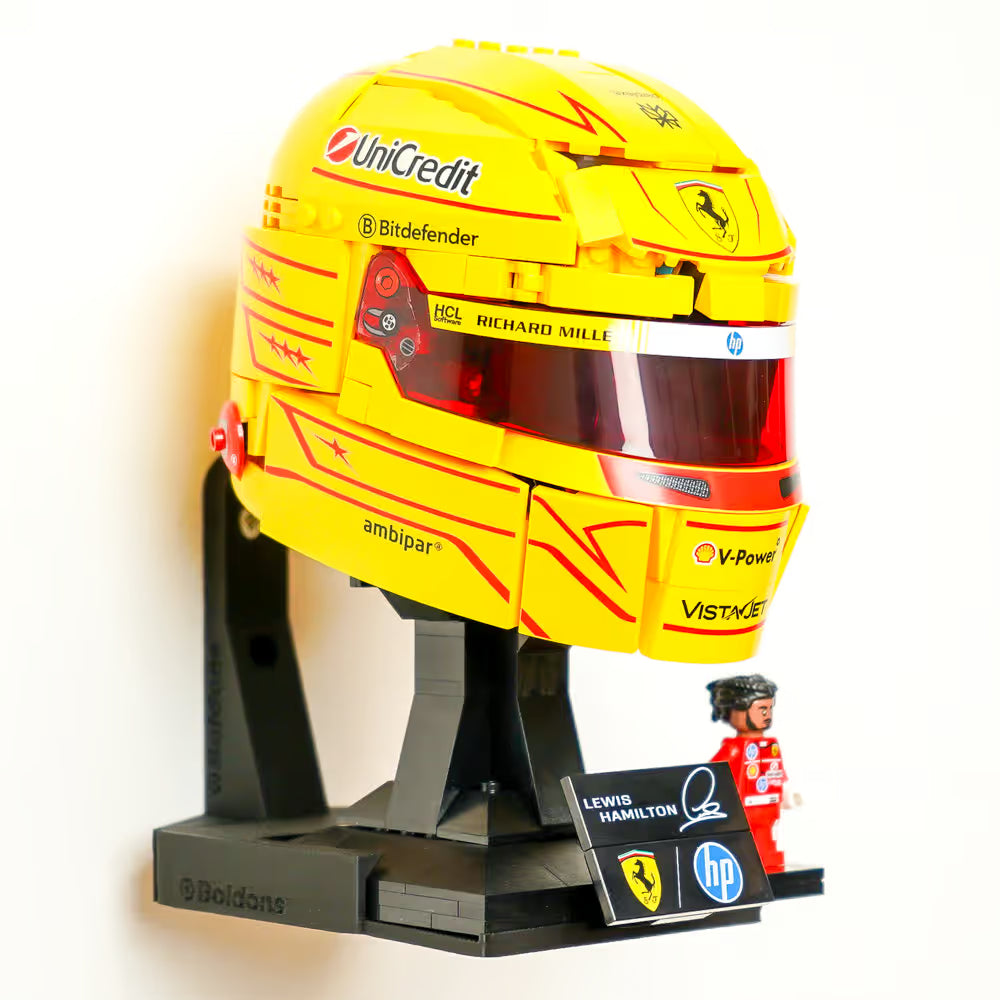Muurbeugel voor LEGO Ferrari HP Lewis Hamilton helm | 43022