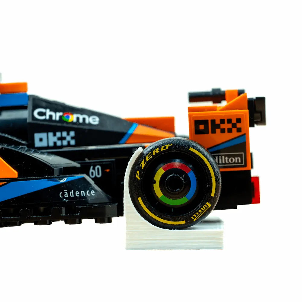 Muur mount voor McLaren Lego Auto - Wit