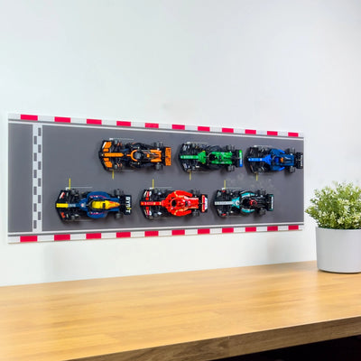 Display Frame voor 6x LEGO Speed Champions