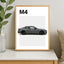 BMW M4 Auto Poster