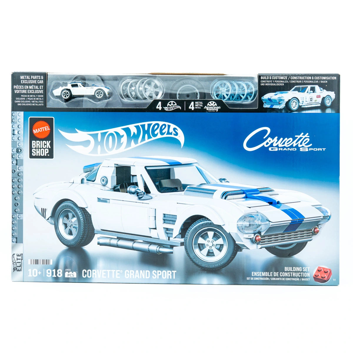 Mattel Brick Shop Hot Wheels Corvette Grand Sport | Elite series