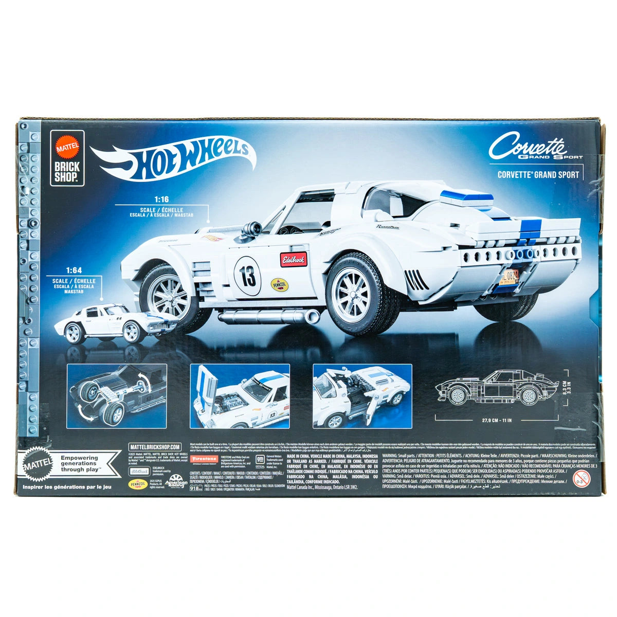 Mattel Brick Shop Hot Wheels Corvette Grand Sport | Elite series