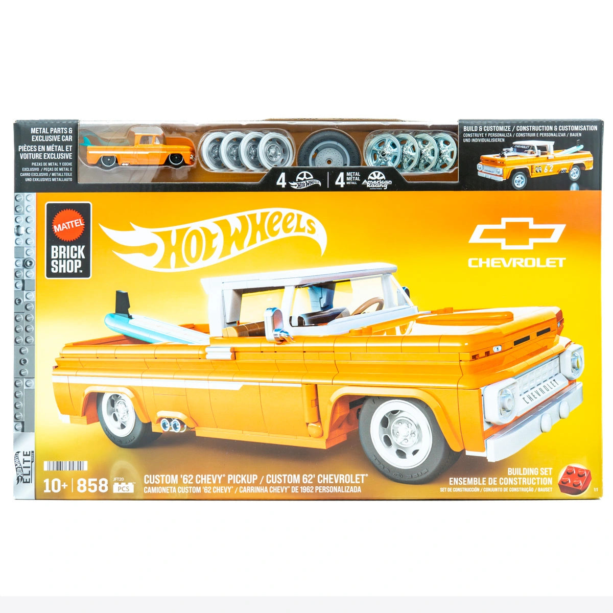 Mattel Brick Shop Hot Wheels 1962 Chevrolet pickup | Elite series