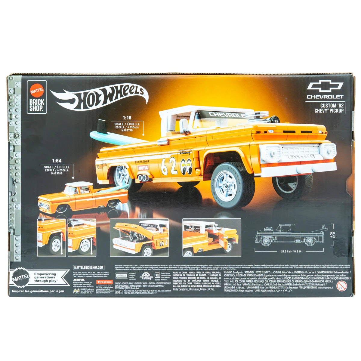 Mattel Brick Shop Hot Wheels 1962 Chevrolet pickup | Elite series