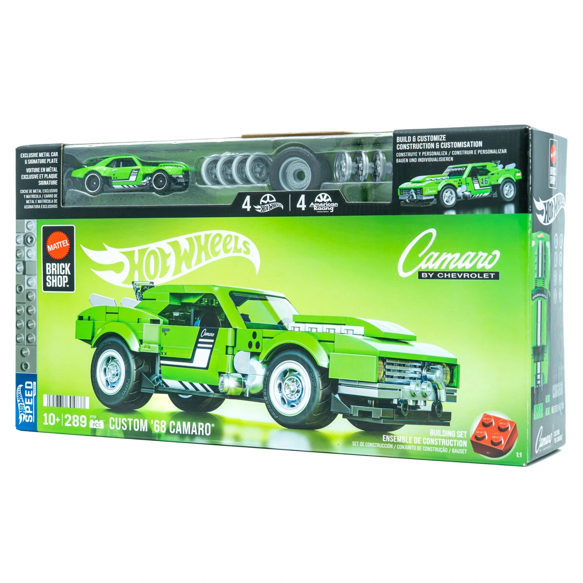 Mattel Brickshop Hot Wheels Chevrolet Camaro | Speed series