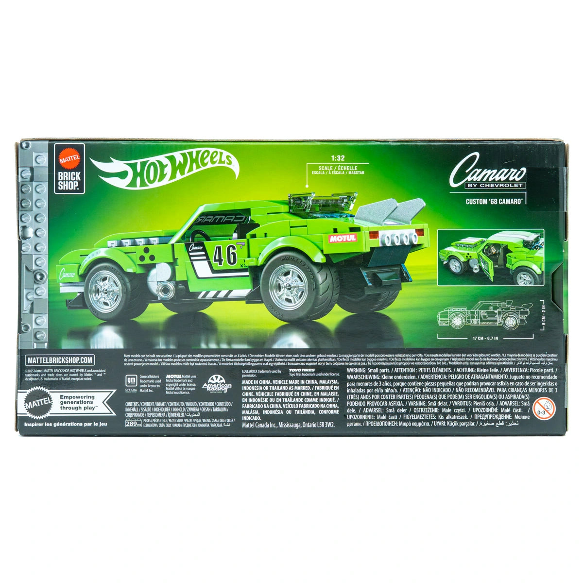 Mattel Brickshop Hot Wheels Chevrolet Camaro | Speed series