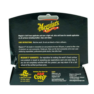 Meguiar's Soft Buff Applicator Pad - 2 Pack