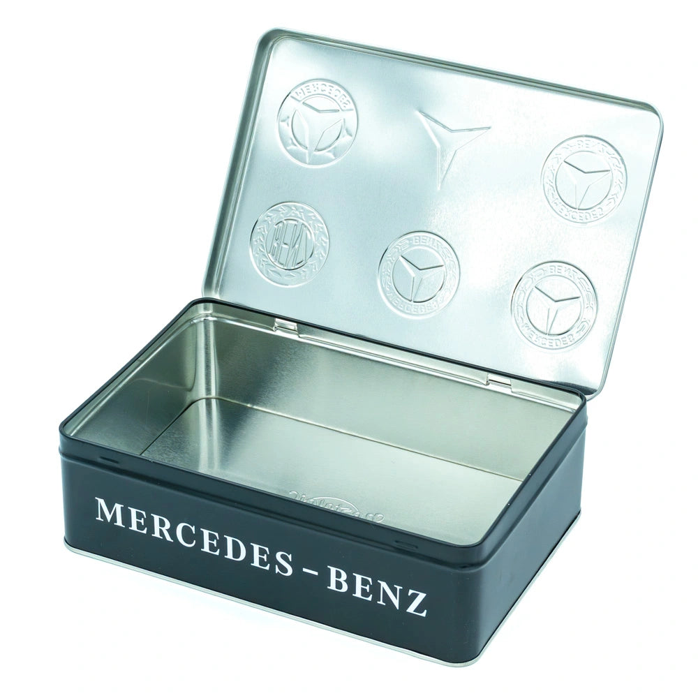Tinnen Blik Mercedes-Benz Evolution Logo Plat | Nostalgic-Art