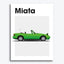 Mazda Miata Car Poster