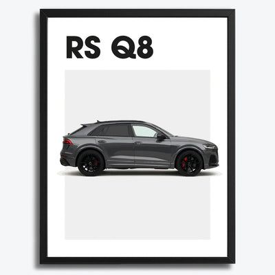 Audi RSQ8 Auto Poster