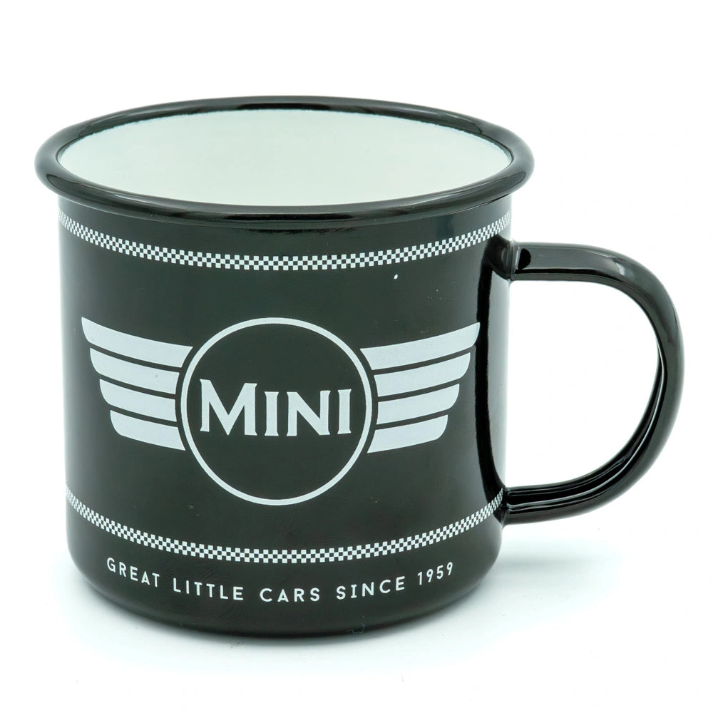 Emaille mok Mini logo | Nostalgic-Art