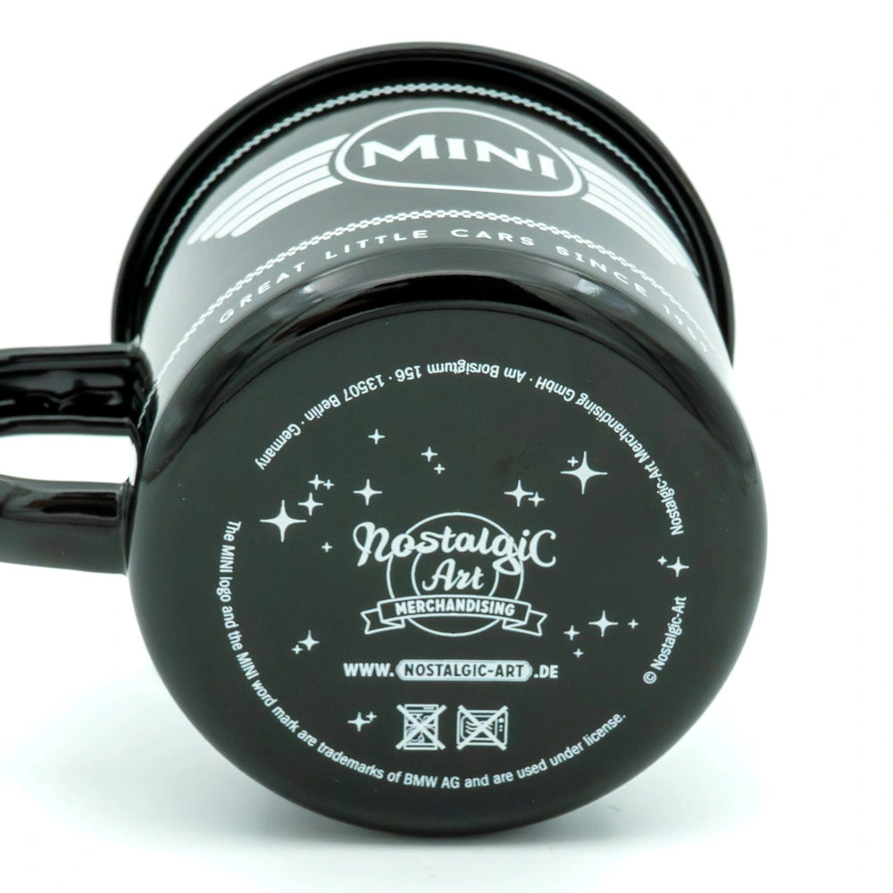 Emaille mok Mini logo | Nostalgic-Art
