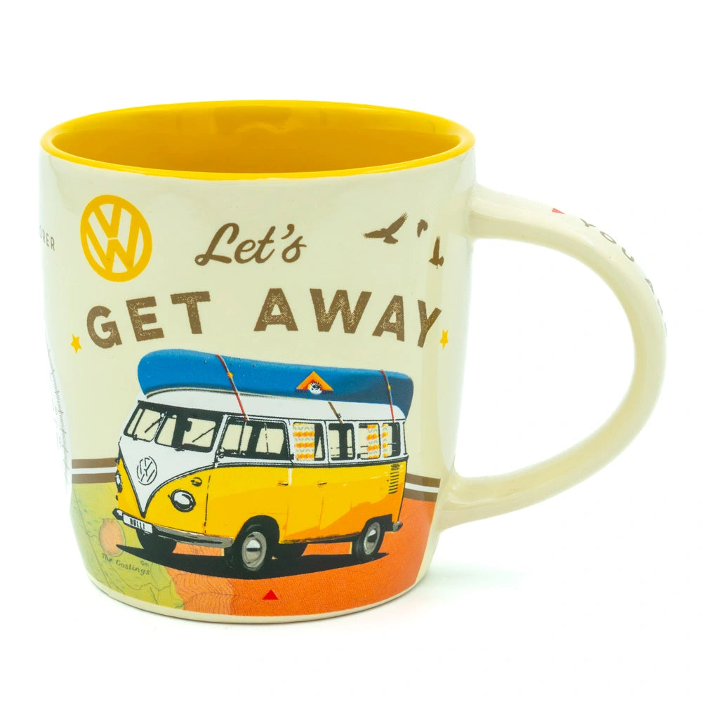 Mok VW Bulli Let's Get Away | Nostalgic-Art