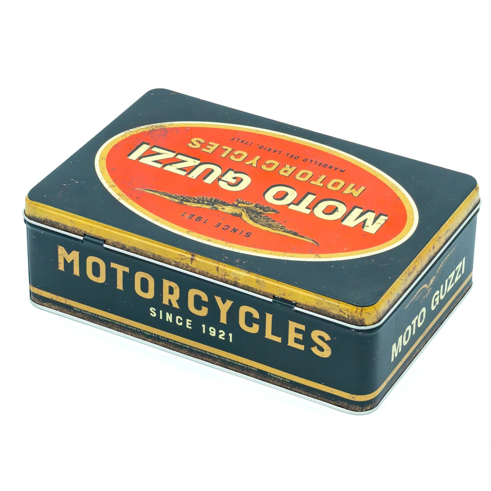 Tinnen Blik Moto Guzzi Plat | Nostalgic-Art