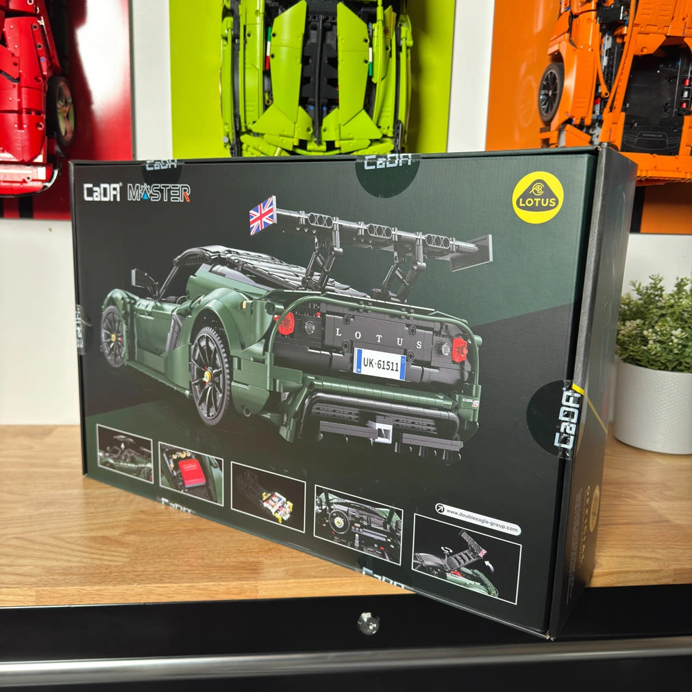 CaDA Lotus Exige Cup 430 1:8 - Bouwset Auto | C61511W