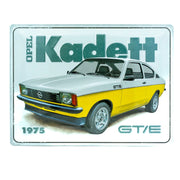 Blechschild Opel Kadett Vintage 30x40cm | Nostalgic-Art