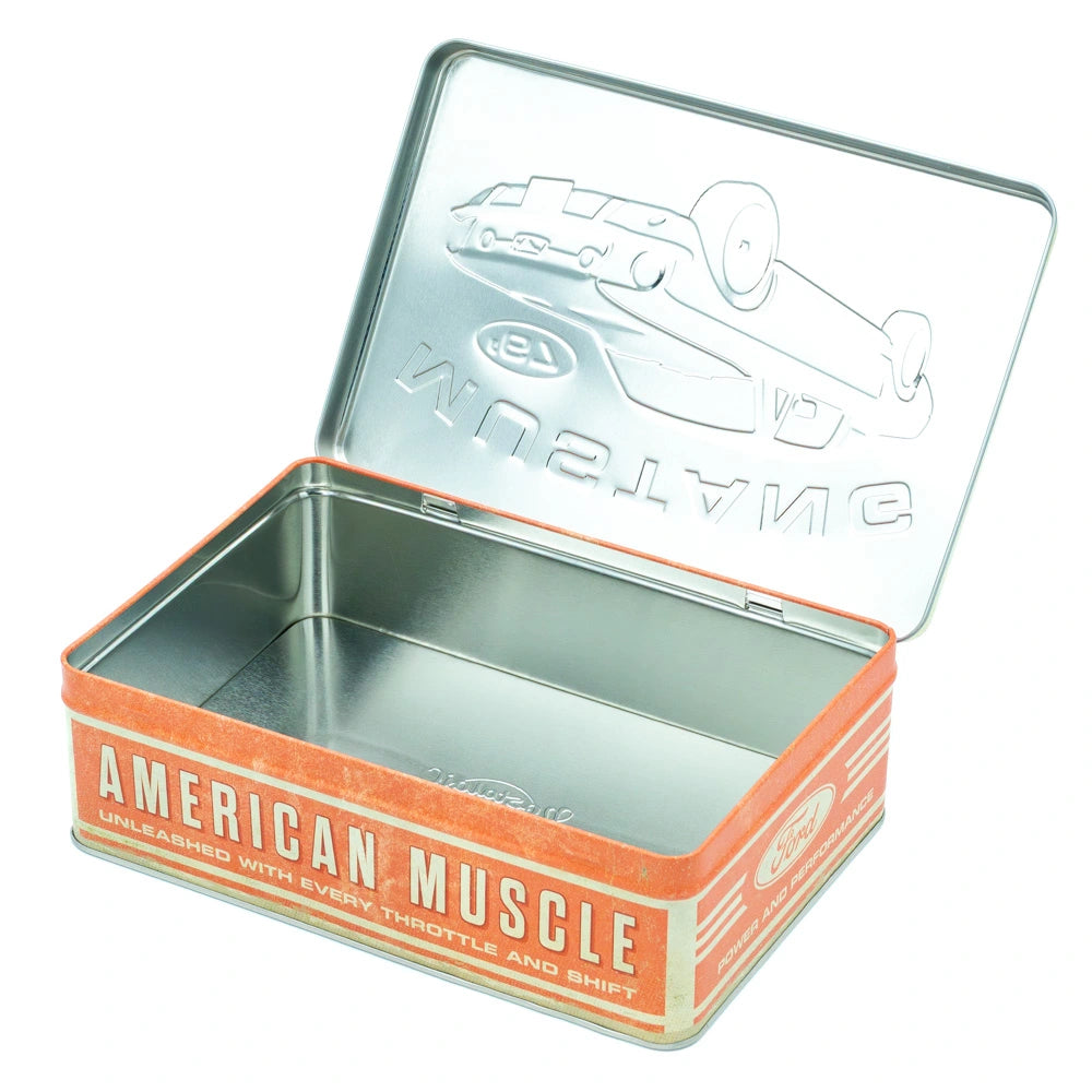 Tinnen Blik Ford Mustang GT 1967 Fastback Plat | Nostalgic-Art