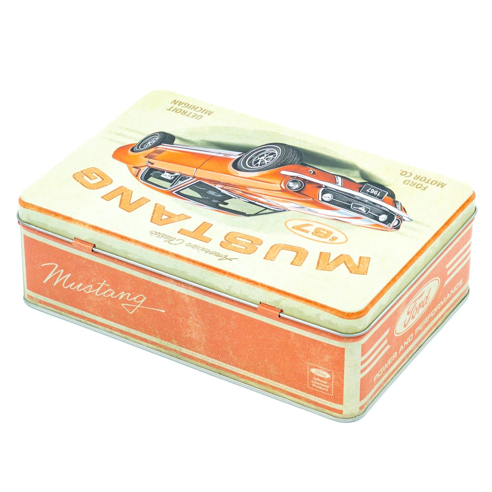 Tinnen Blik Ford Mustang GT 1967 Fastback Plat | Nostalgic-Art