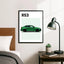 Audi RS3 Auto Poster