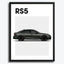 Audi RS5 Auto Poster