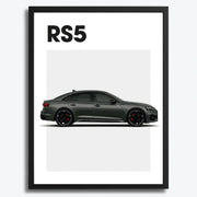 Audi RS5 Auto Poster