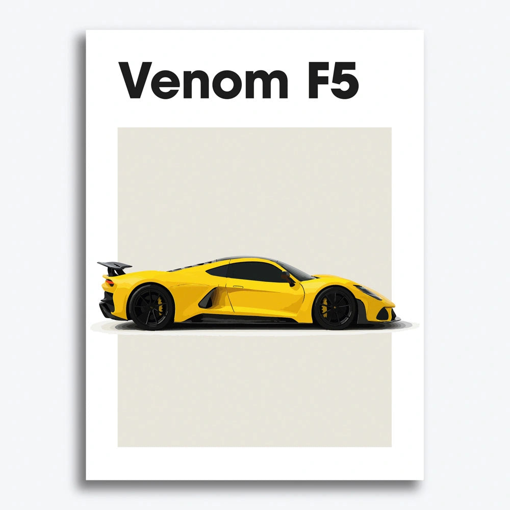 Hennessey Venom F5 Auto Poster