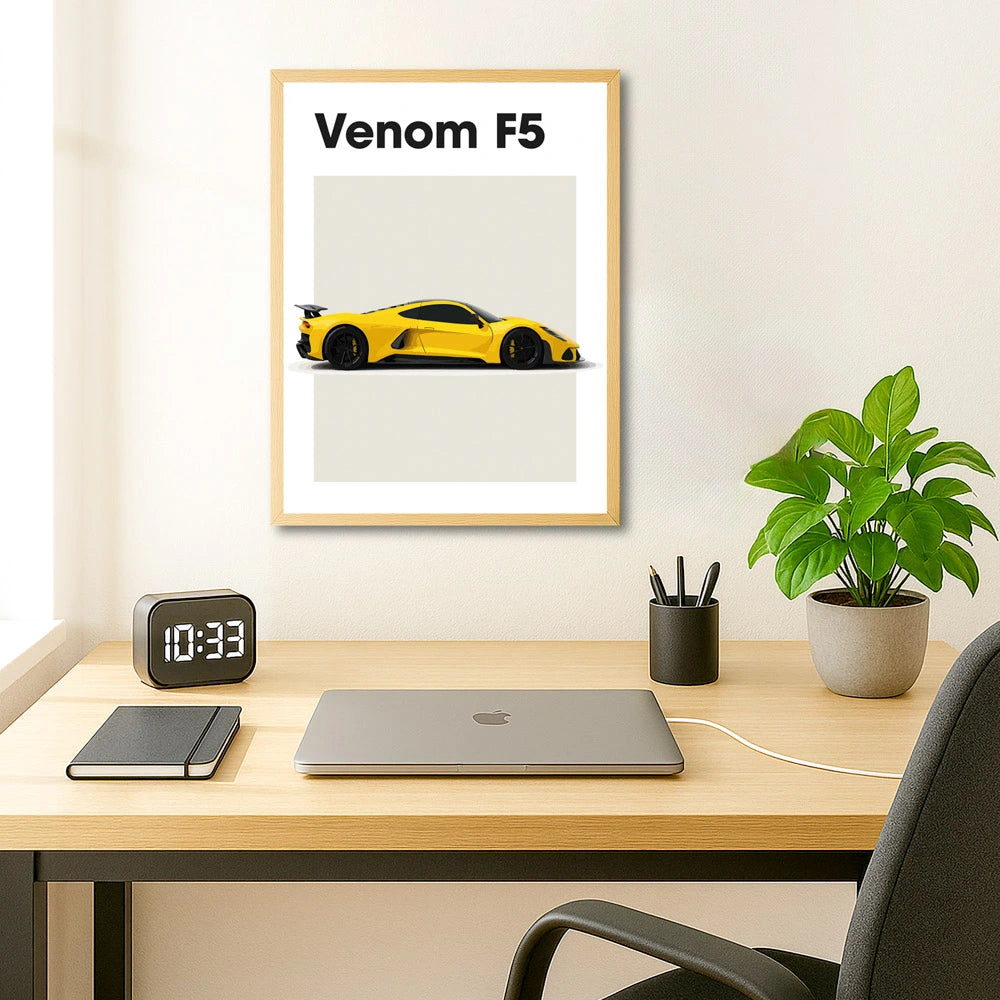 Hennessey Venom F5 Auto Poster