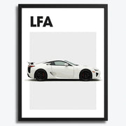 Lexus LFA Auto Poster