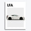 Lexus LFA Auto Poster