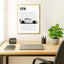 Lexus LFA Auto Poster