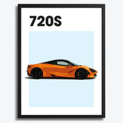 McLaren 720S Auto Poster