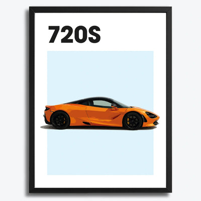 McLaren 720S Auto Poster