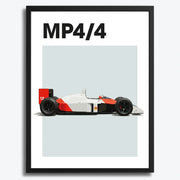 McLaren Senna MP4/4 F1 Auto Poster