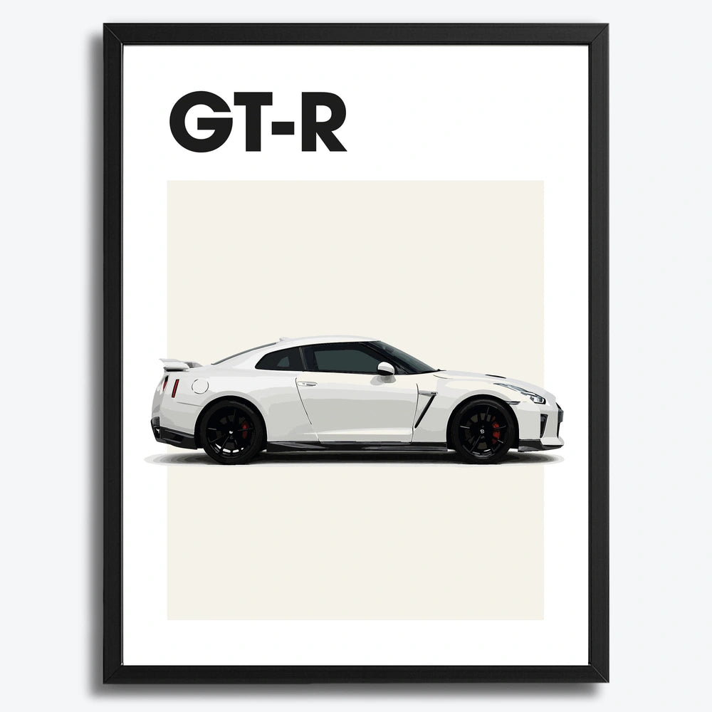 Nissan GT-R Auto Poster
