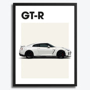Nissan GT-R Car Poster