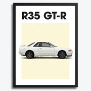 Nissan GT-R R35 Car Poster