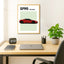 Ferrari SF90 Auto Poster