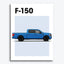 Ford F-150 Auto Poster
