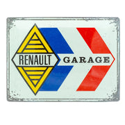Metall Wandschild Renault Garage 30x40cm | Nostalgic-Art