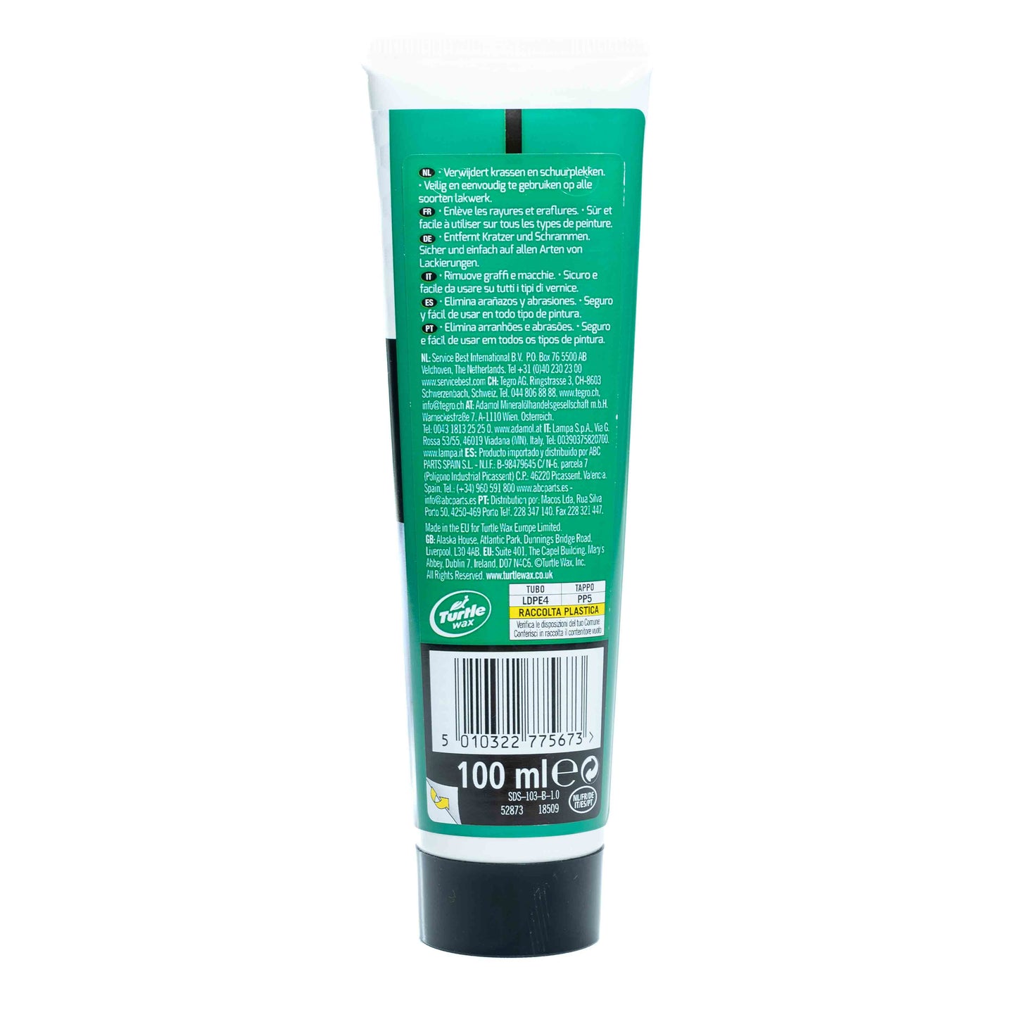 Turtle Wax tube scratch remover