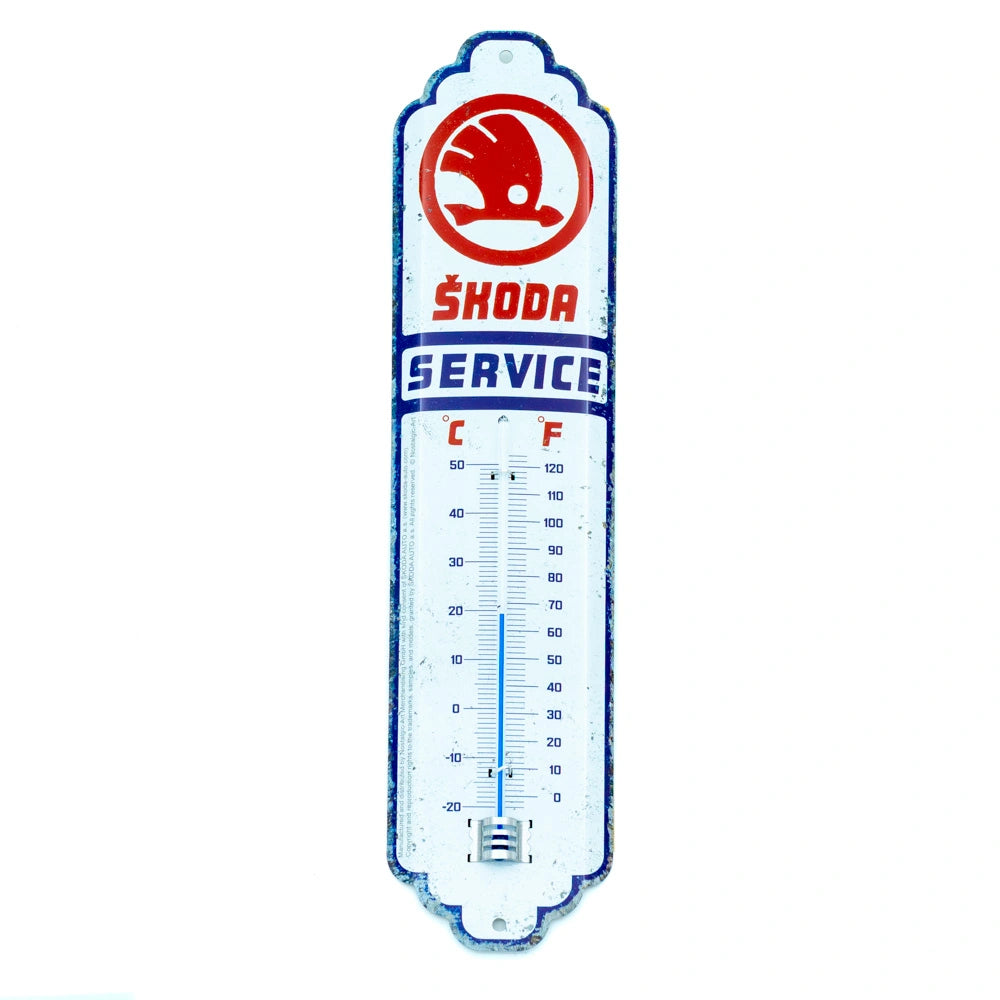 Thermometer Skoda service | Nostalgic-Art