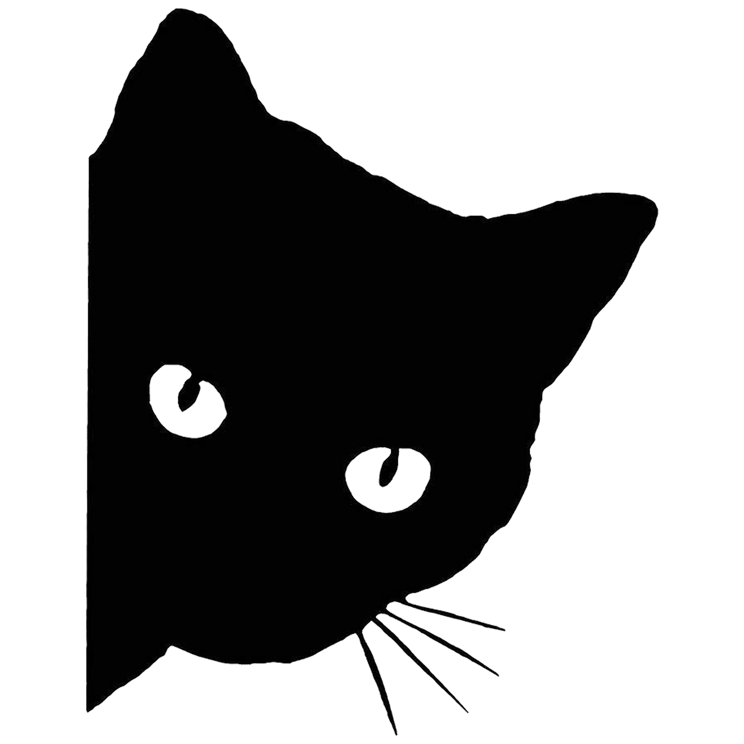 Gluur kat auto Sticker