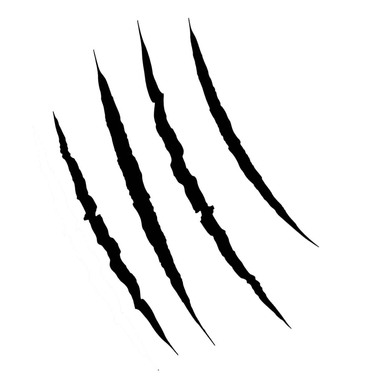 Tijger Klauw Sticker