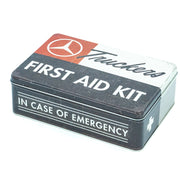 Tinnen Blik Daimler Truck First Aid Kit Plat | Nostalgic-Art
