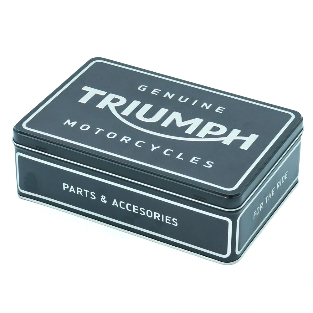 Tinnen Blik Triumph Motorcycle Plat | Nostalgic-Art