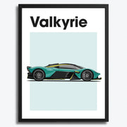 Aston Martin Valkyrie Auto Poster