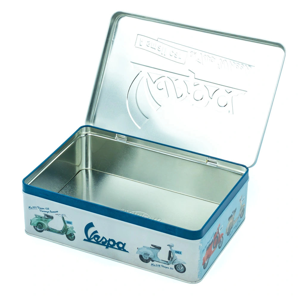 Tinnen Blik Vespa Small Car Two Wheels Plat | Nostalgic-Art