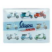 Metallschild Vespa A Small Car On Two Wheels 30x40cm | Nostalgic-Art